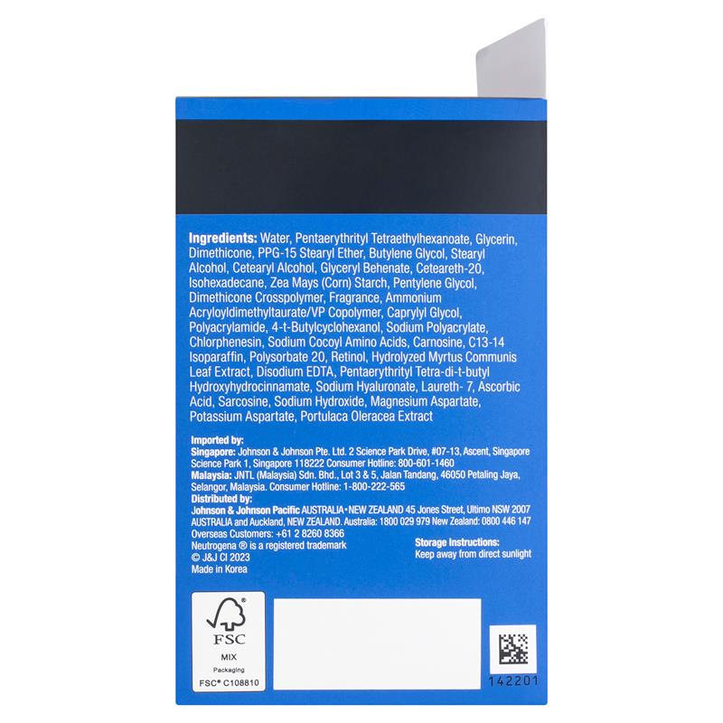 Neutrogena Visible Repair Retinol Regenerating Cream 50g - GimmeNow
