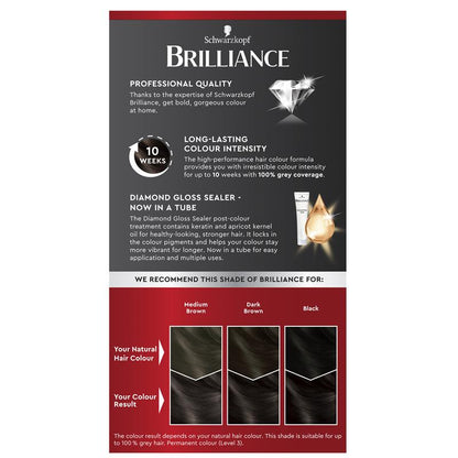 Schwarzkopf Brilliance 88 Dark Brown Allure
