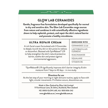 Glow Lab Ceramides Ultra Repair Cream 50g