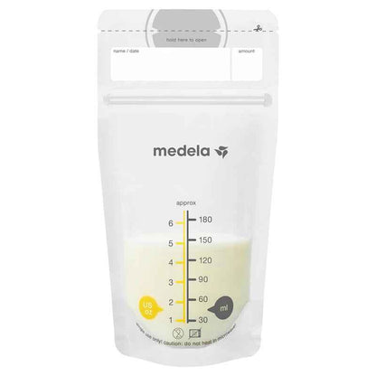 Medela Breast Milk Storage Bags 180ml 25 Pack