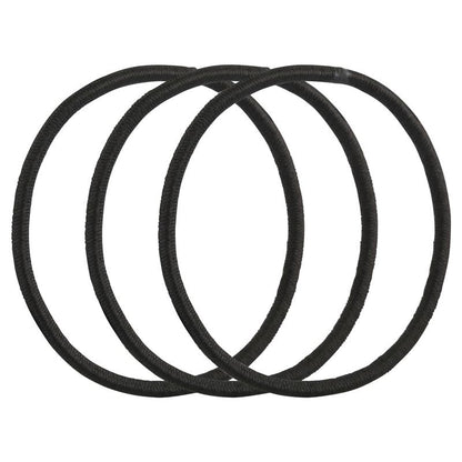 Lady Jayne Snagless Black Hair Elastics 18 Pack