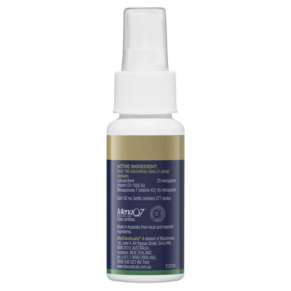 BioCeuticals D3 + K2 Spray 50mL