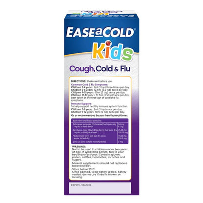 Ease a Cold Kids Cough Cold and Flu 180ml