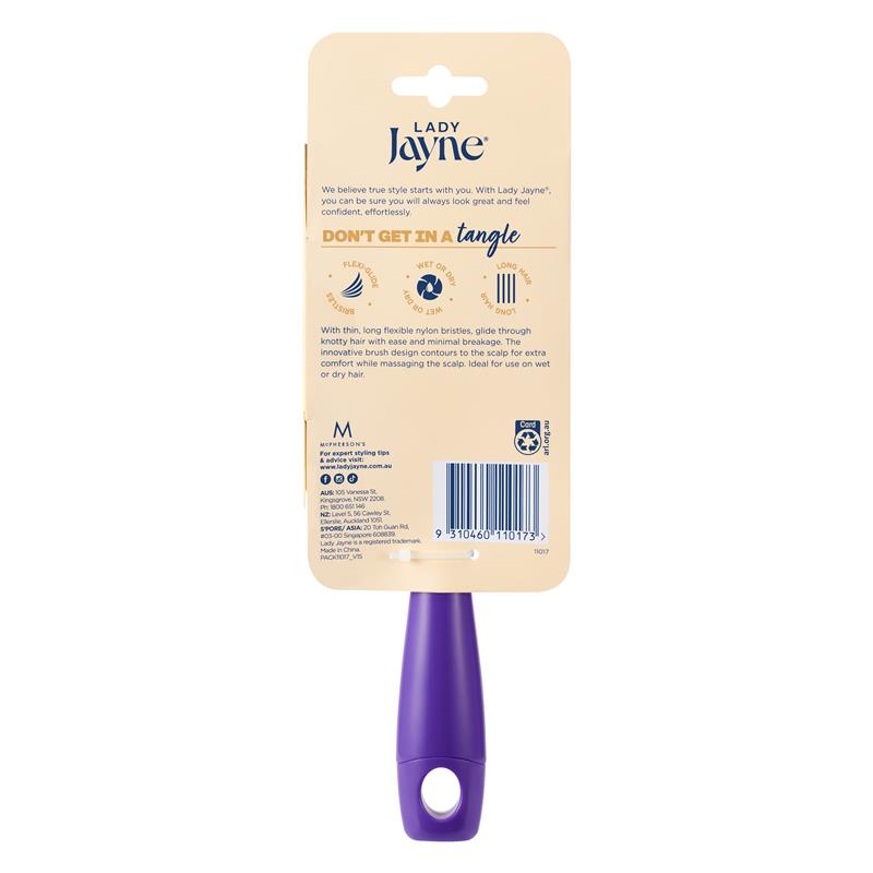 Lady Jayne Flexi Glide Detangling Brush Large