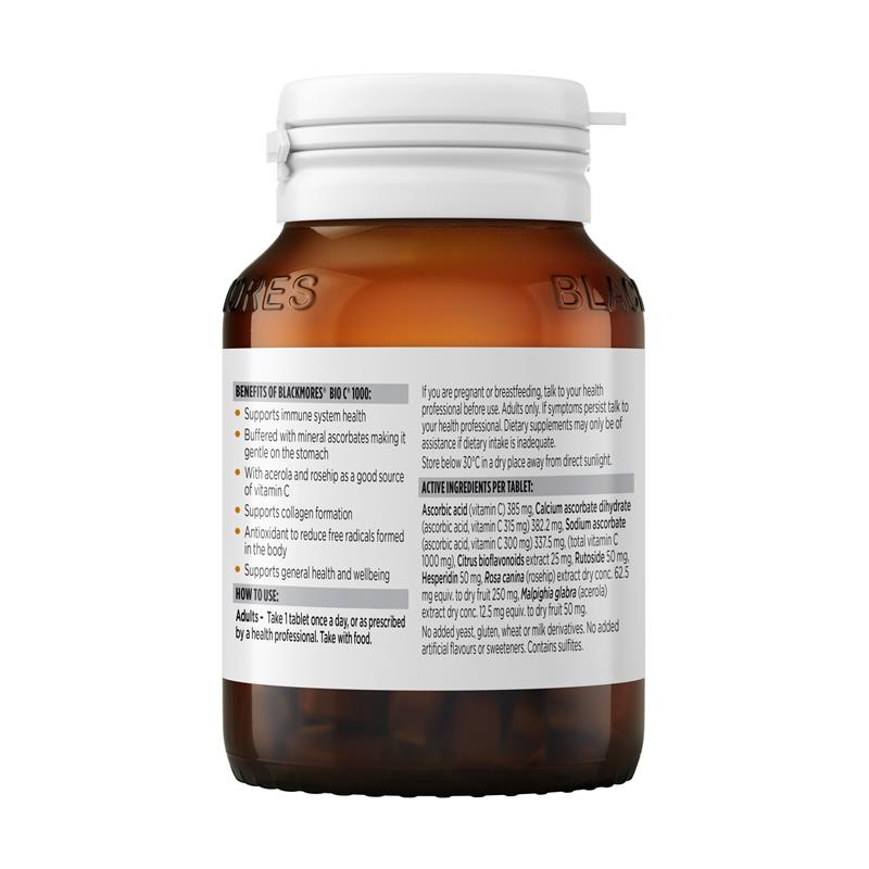 Blackmores Bio C 1000mg 62 Tablets