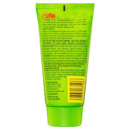 Bushman Plus UV Insect Repellent Gel 75g