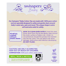 Swisspers Baby Cotton Tips Paper Stems 40