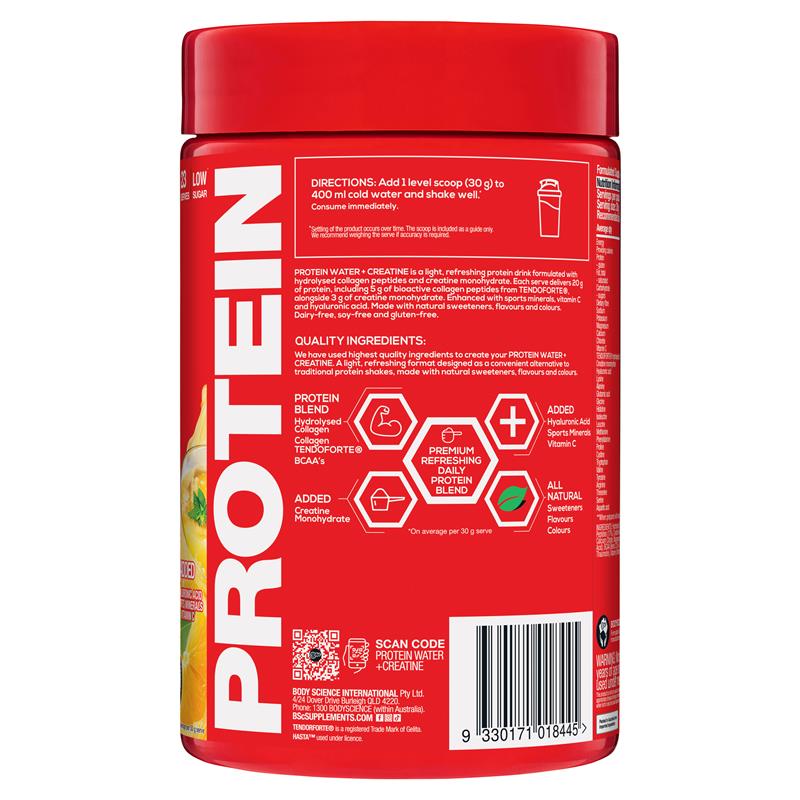 BSc Protein Water + Creatine Tropical 700g