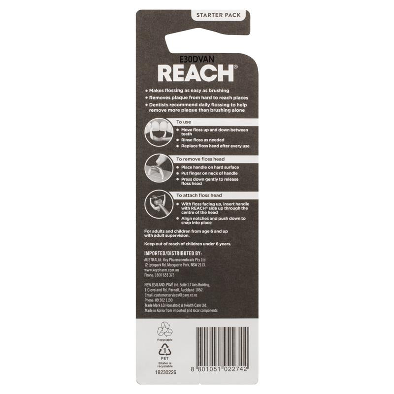 Reach Flosser Clean Paste Starter Pack