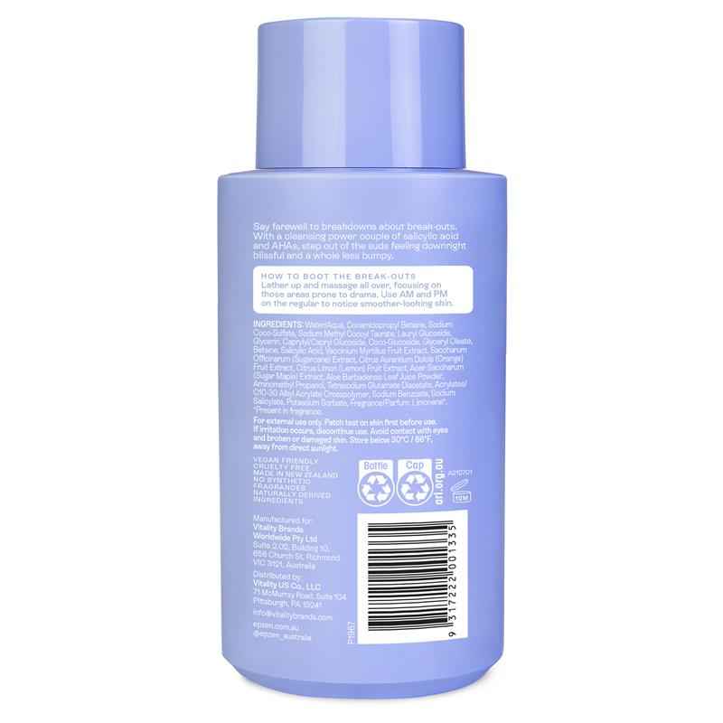 Epzen Clearing AHA & Salicylic Acid Body Wash 400ml