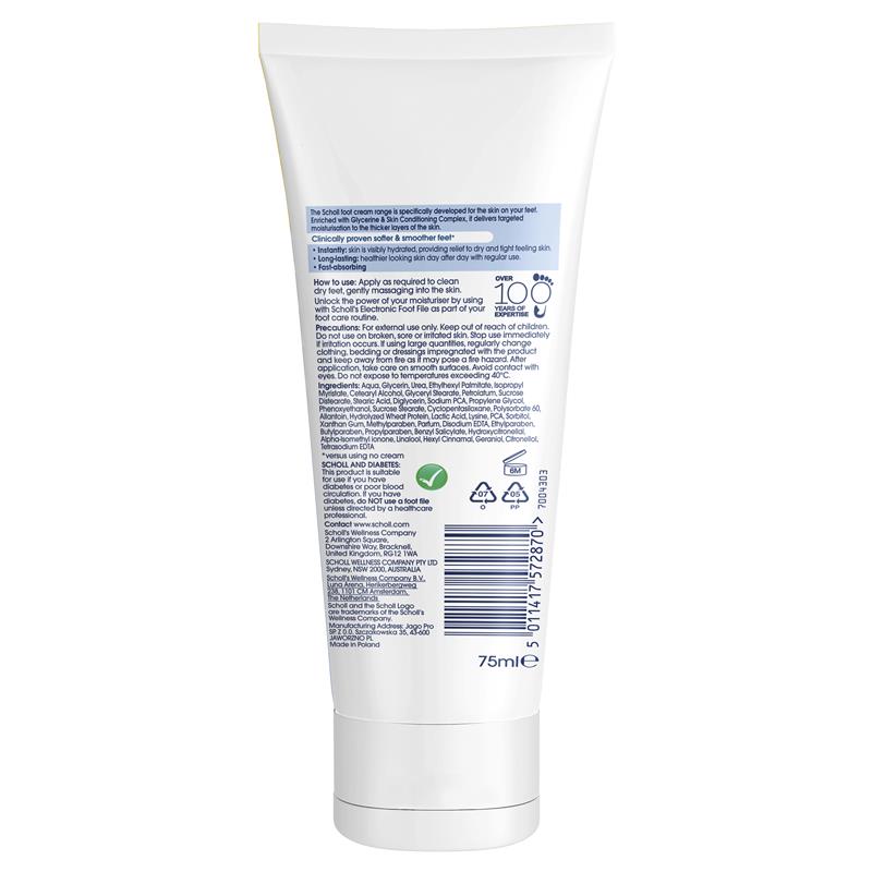 Scholl ExpertCare Hydration Boost Foot Cream 75ml