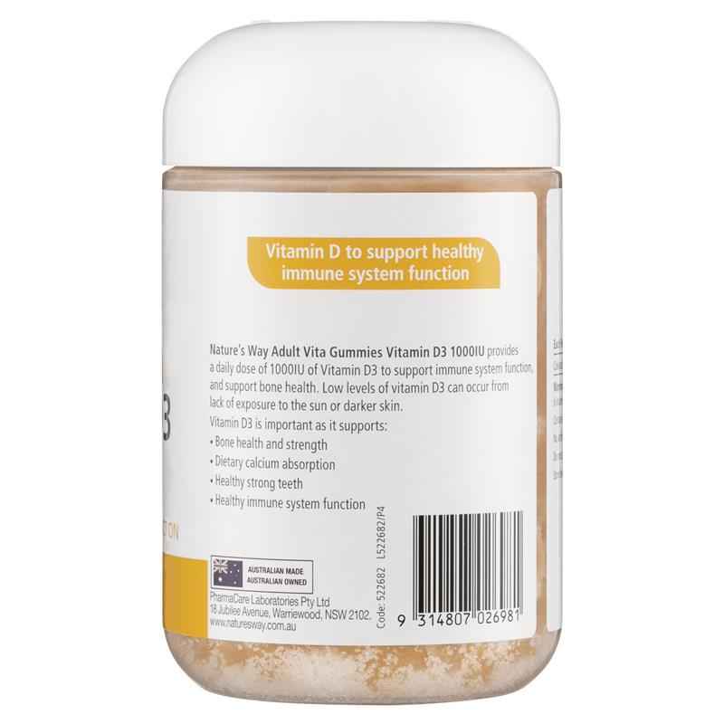 Nature's Way Adult Vita Gummies Vitamin D 120 Gummies
