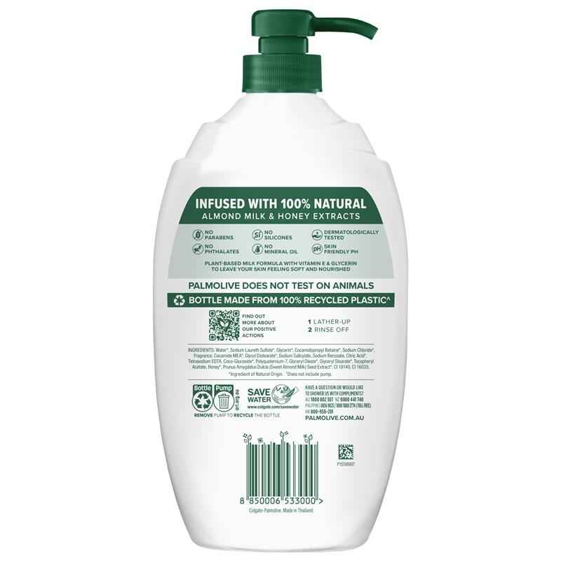 Palmolive Naturals Body Wash Milk & Honey 1L