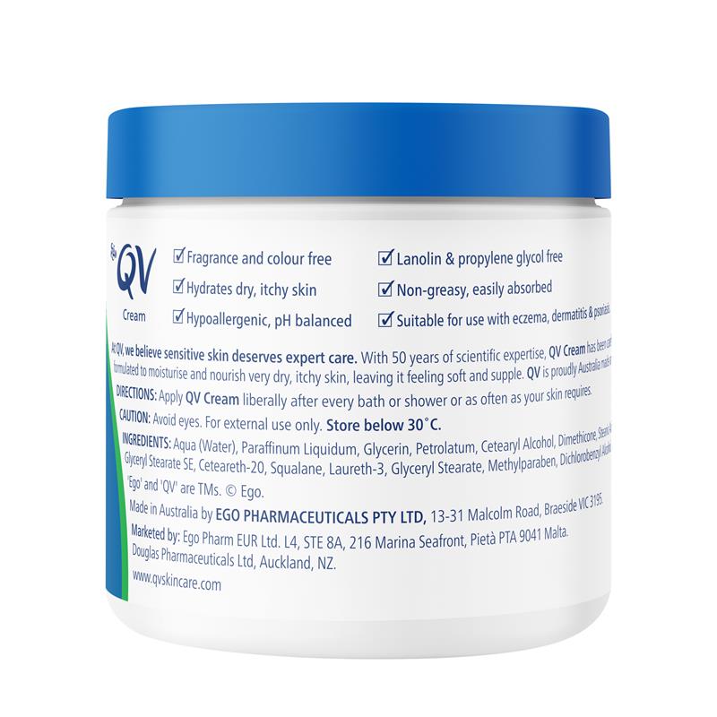 Ego QV Cream 250g Jar