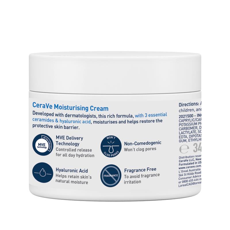 CeraVe Moisturising Cream 340g - GimmeNow
