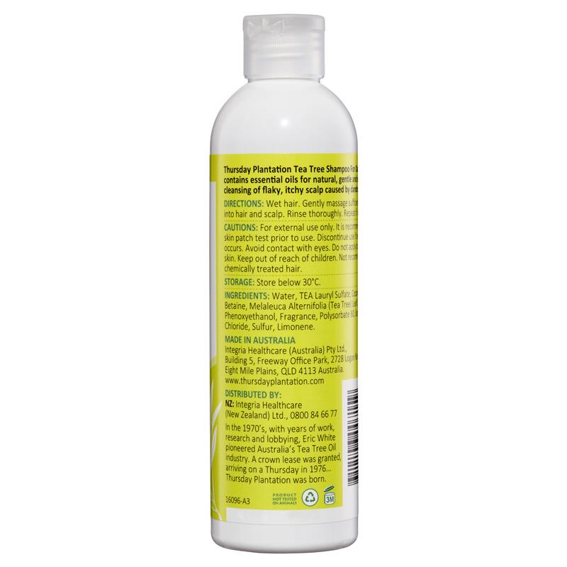 Thursday Plantation Tea Tree Original Anti-Dandruff Shampoo 250ml