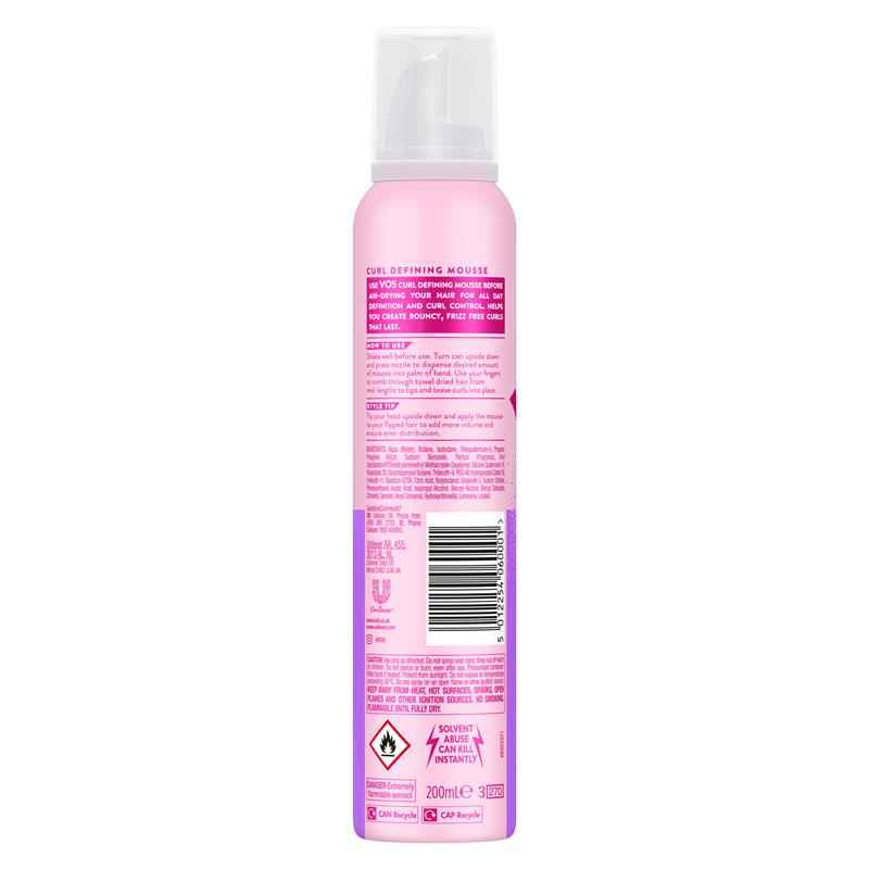 VO5 Curl Defining Mousse 200ml