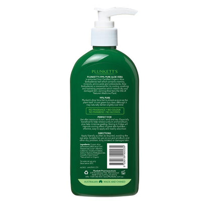Plunketts 99% Pure Aloe Vera Soothing Gel 240ml