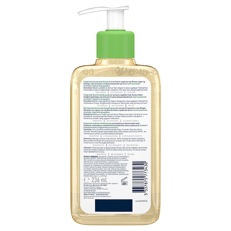 CeraVe Hydrating Foaming Oil Cleanser 236ml - GimmeNow