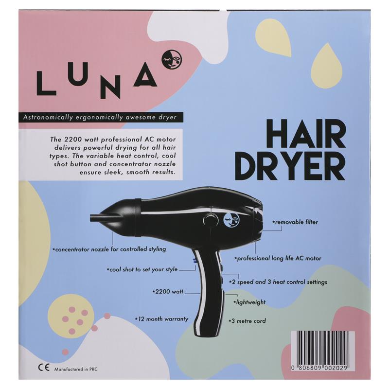 Luna 2000W Hair Dryer
