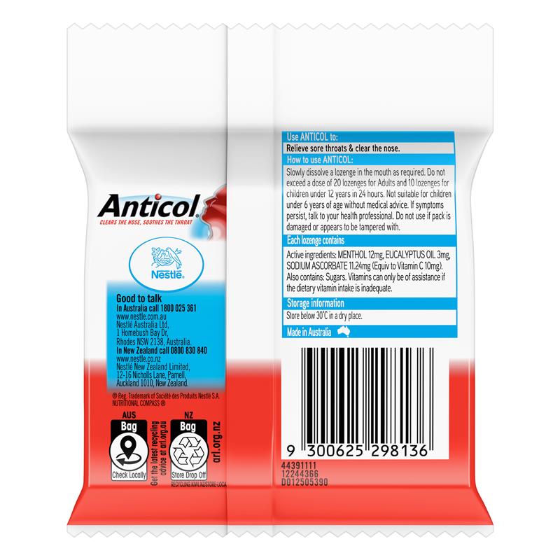 Allens Anticol 3x10 Lozenge Multipack