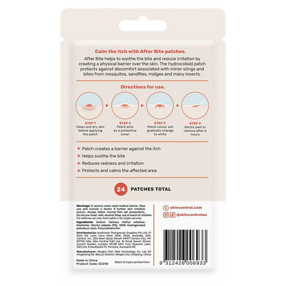 Skin Control After Bite Patches 24 Pack
