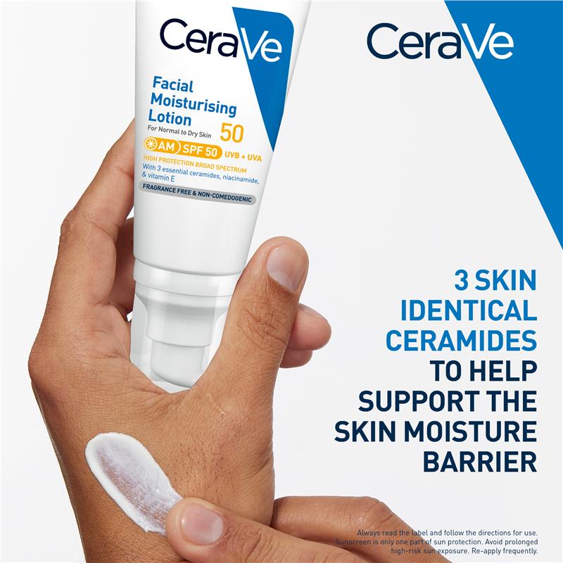 CeraVe Facial Moisturising Lotion SPF 50 52ml