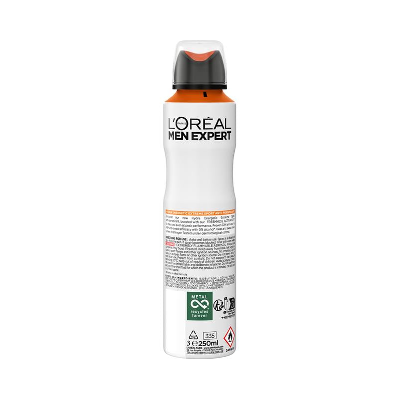 L'Oreal Men Expert Hydra Energetic Extreme Sport Aerosol Deo 250ml