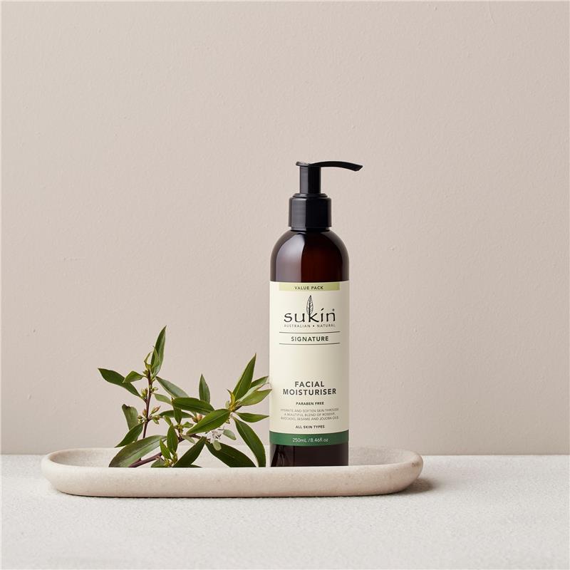 Sukin Signature Facial Moisturiser Pump 250ml