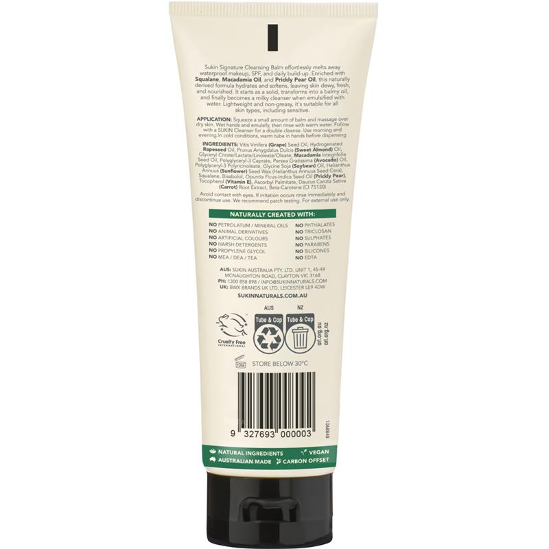 Sukin Signature Cleansing Balm 100ml