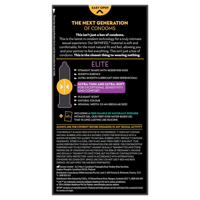 SKYN Elite Condoms 10 Pack