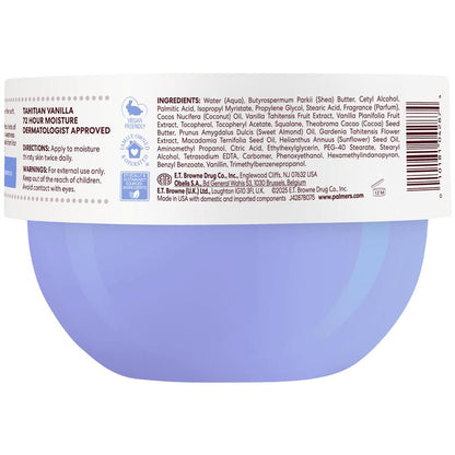 Palmers Tahitian Vanilla Whipped Body Cream 250g