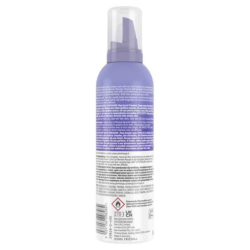 John Frieda Frizz Ease Dream Curls Mousse 200ml