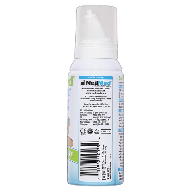 NeilMed PediaMist Saline Nasal Spray 75mL