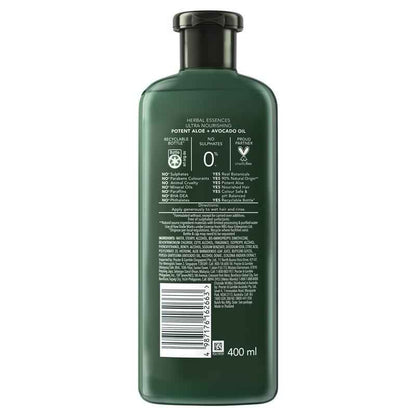 Herbal Essences Bio Renew Potent Aloe & Avocado Oil Conditioner 400ml