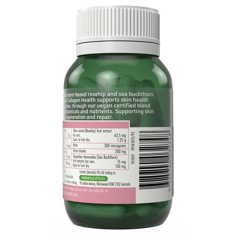 Naturopathica Vegan Collagen Health 60 Capsules
