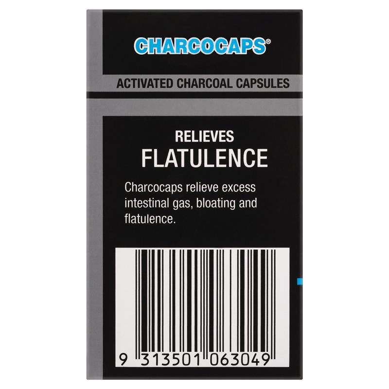 Charcocaps 200mg 60 Capsules - GimmeNow