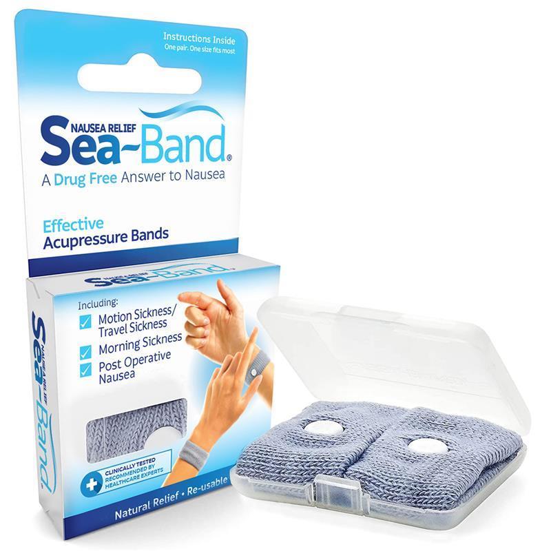 Sea-Band for Travel Sickness Band 1 Pair
