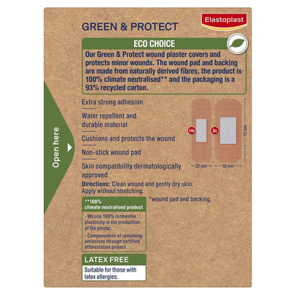 Elastoplast Green & Protect 20 Pack