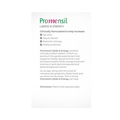 Promensil Libido & Energy 60 Capsules - GimmeNow