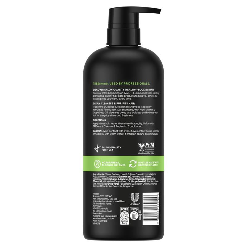 Tresemme Shampoo Cleanse Replenish 940ml