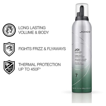 Joico Joi Whip Firm Hold Design Foam 300ml