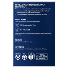 NIVEA MEN Hydrocare Post Shave Balm 100ml