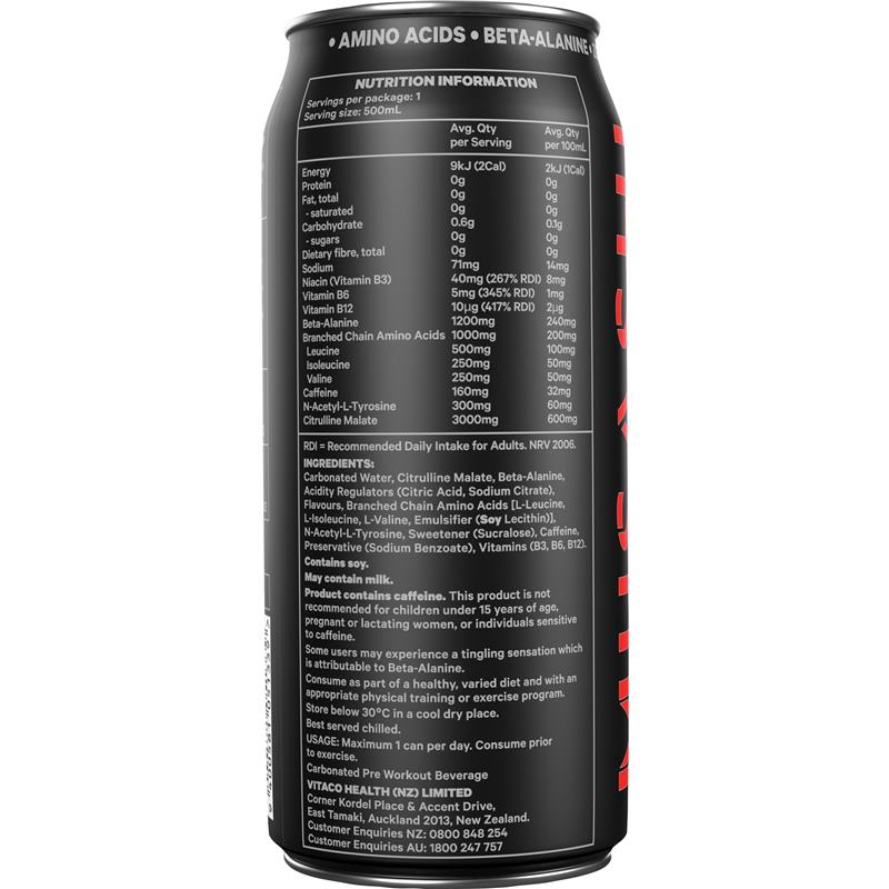 Musashi Energy Purple Grape 500ml