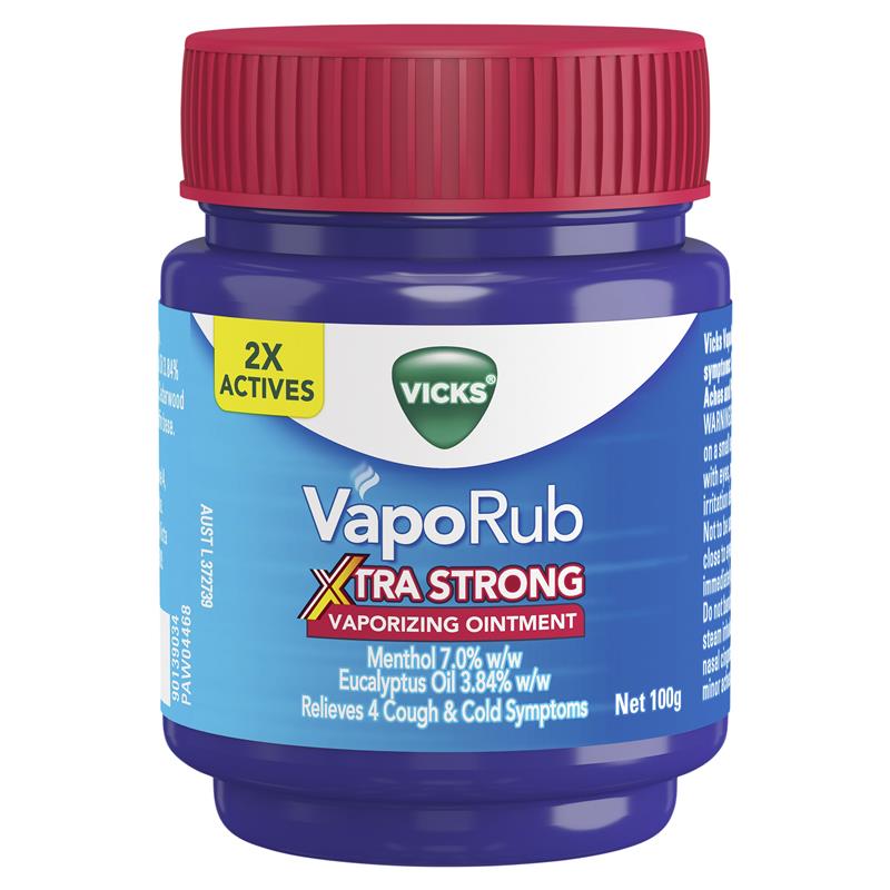 Vicks Vaporub Xtra Strong 100g