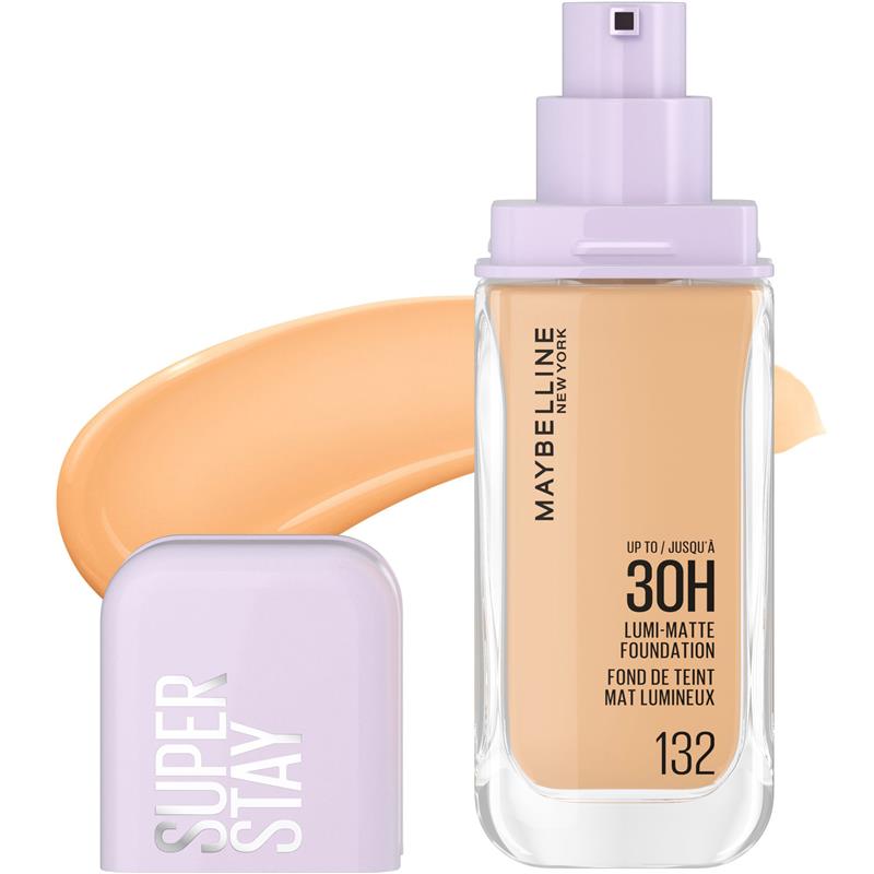 Maybelline Superstay Lumi Matte Longwear 30H Foundation 132