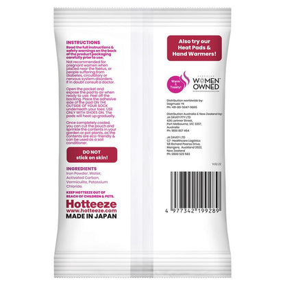 Hotteeze Heat Pads For Feet 5 Pairs