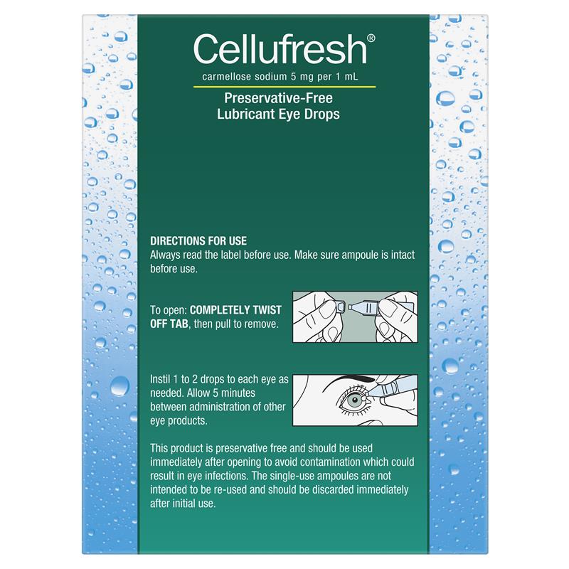 Cellufresh Eye Drops 30 x 0.4ml Vials