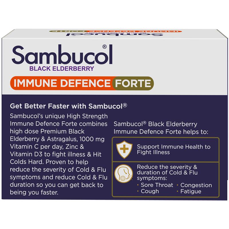 Sambucol Immune Defence Forte High Strength 30 Capsules