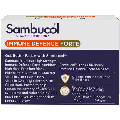 Sambucol Immune Defence Forte High Strength 30 Capsules